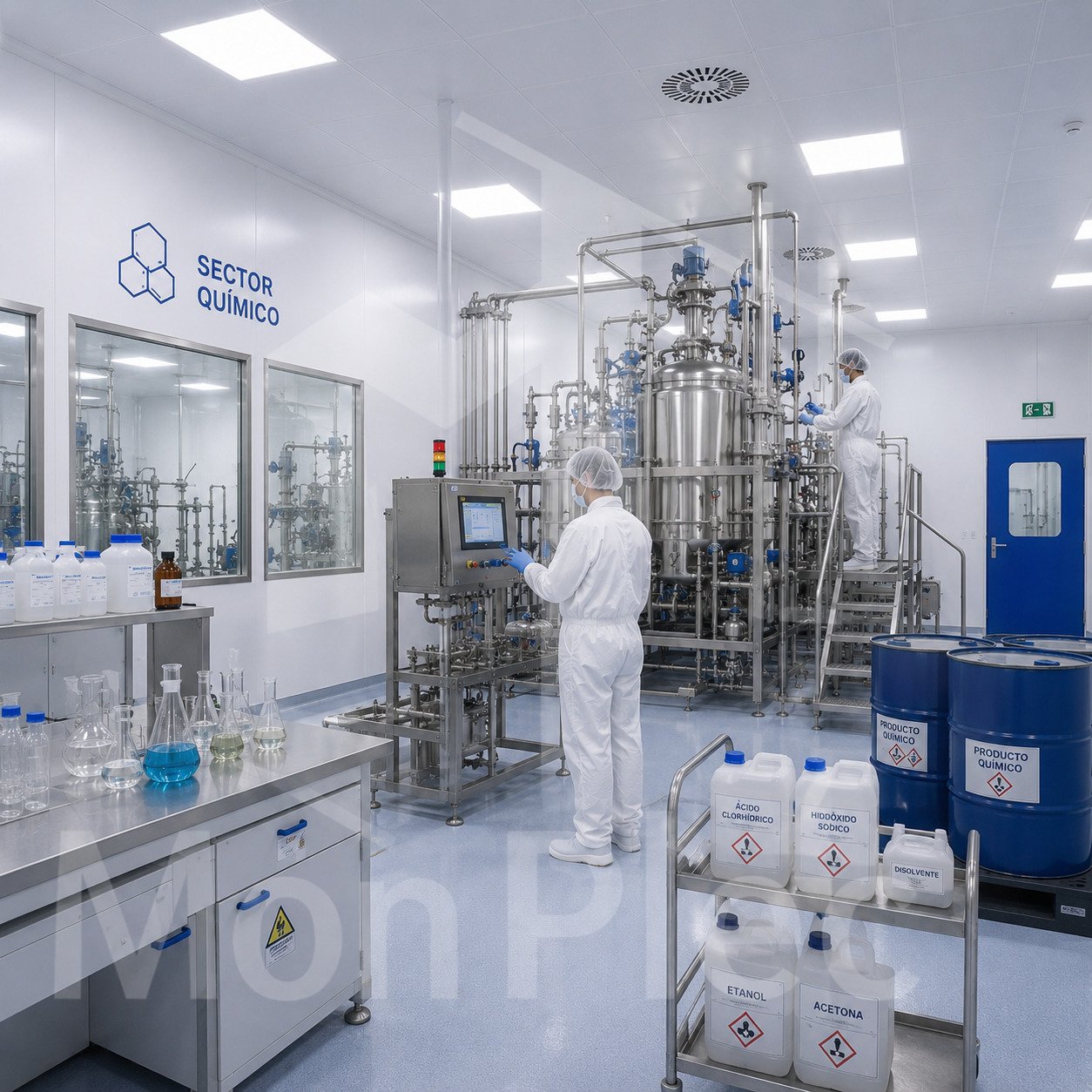 Sala blanca sector química